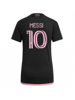Ženski Nogometna dresi replika Inter Miami Lionel Messi #10 Gostujoči 2023-24 Kratek rokav